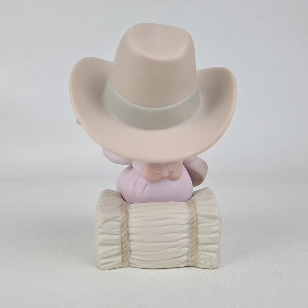 Precious Moments 163864 Hallelujah Hoedown Cowgirl Playing Guitar Figurine