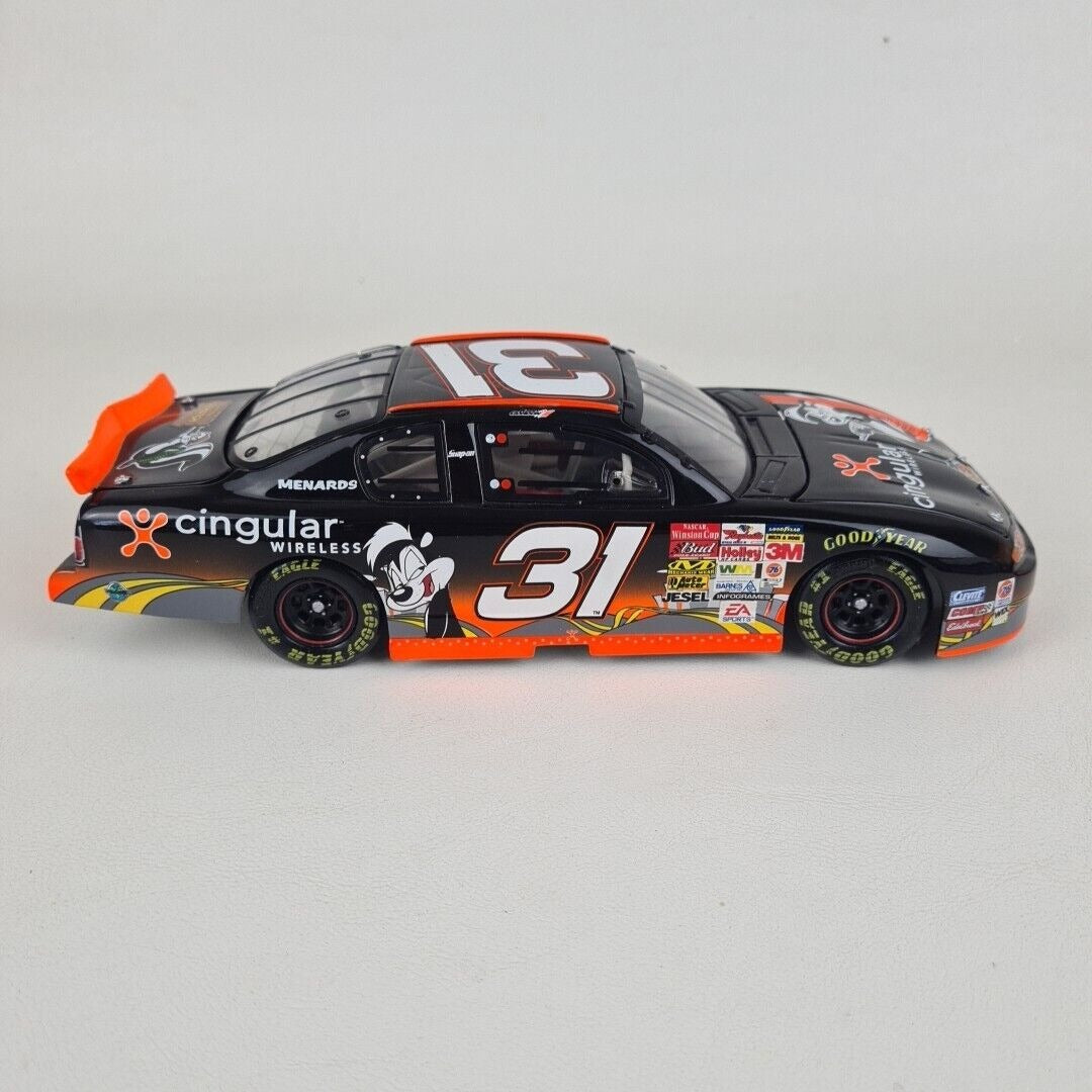 Robby Gordon #31 Cingular/Looney Tunes Rematch 2002 Monte Carlo 1:24 Elite