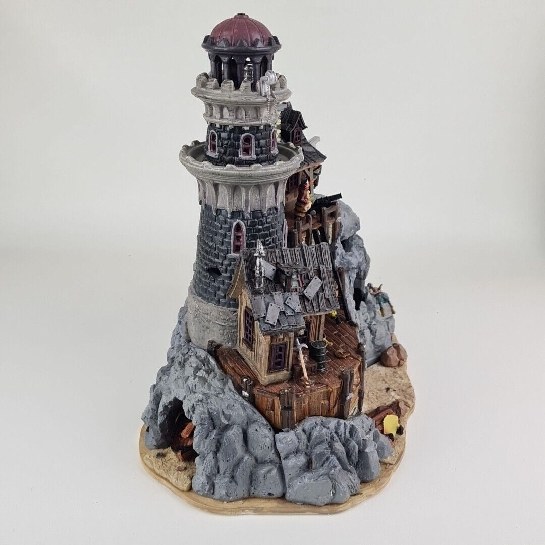 Lemax Pumpkin Hollow Spooky Town Halloween Isle Of Doom Lighthouse 45002 Parts