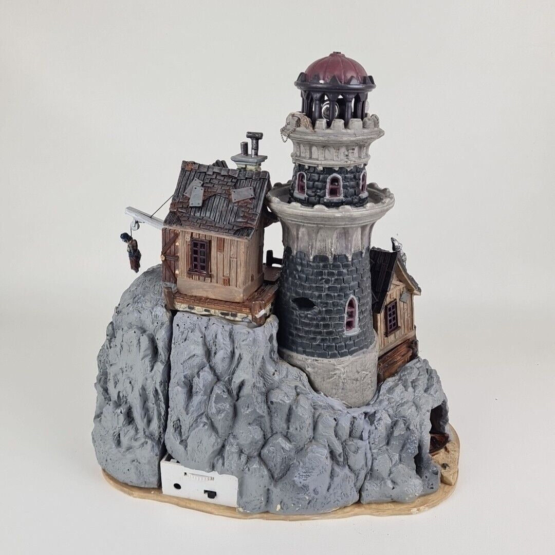 Lemax Pumpkin Hollow Spooky Town Halloween Isle Of Doom Lighthouse 45002 Parts