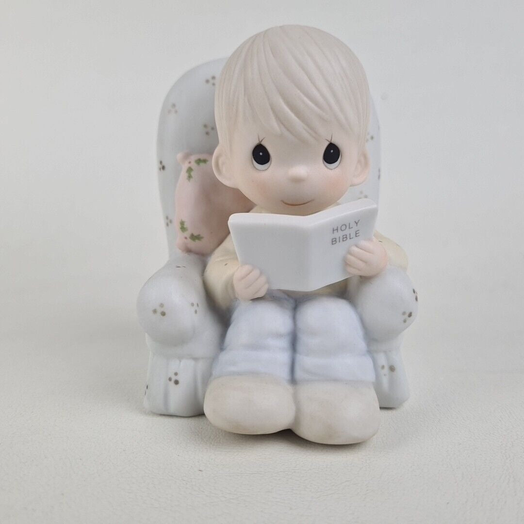 Precious Moments 15784 The Story of God's Love Christmas Porcelain Figurine