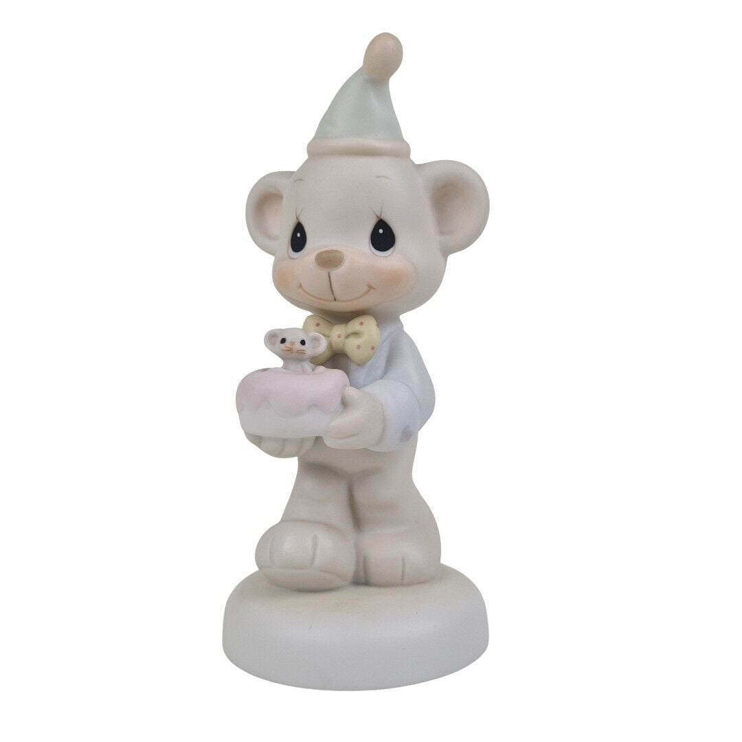 Precious Moments 520659 “Wishing You A Happy Bear Hug” Porcelain Figurine