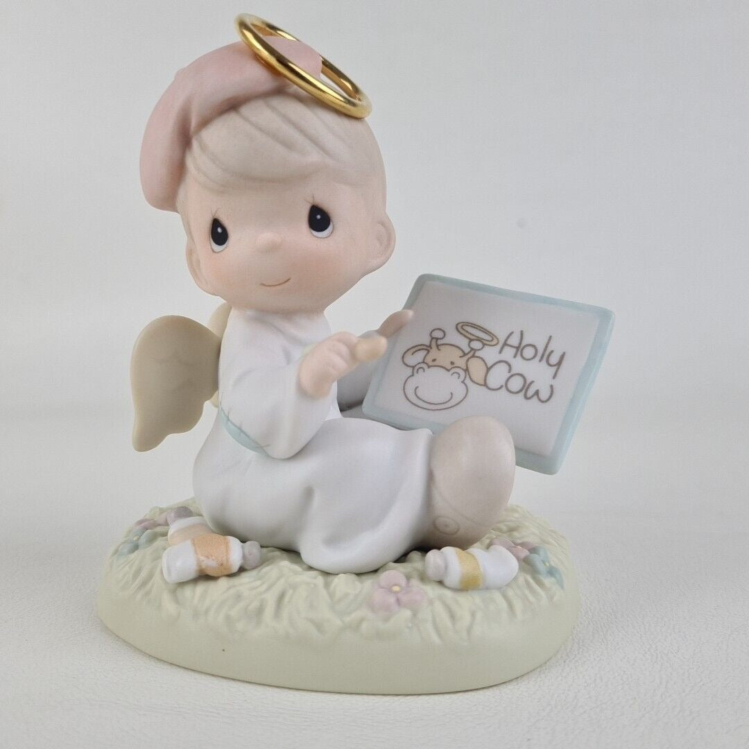 Precious Moments 272558 I Think You're Just Divine Angel Porcelain Figurine