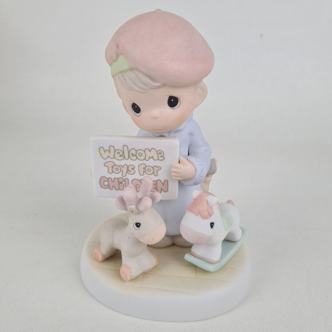 Precious Moments 475092 The Toy Maker A Chapel Exclusive Porcelain Figurine