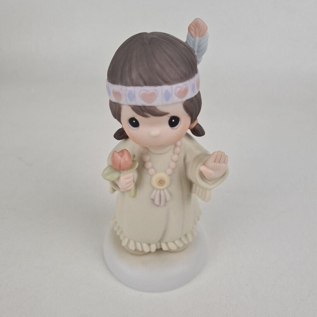 Precious Moments 527335 Bless Um You Girl Last Forever Porcelain Figurine