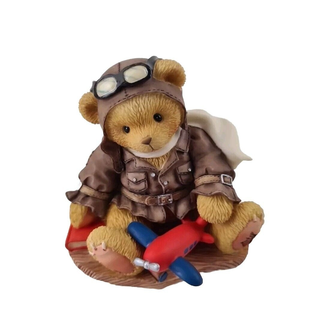 Cherished Teddies 337463 Lance Come Fly With Me 1998 National Event Figurine