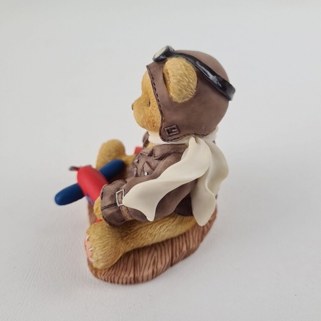 Cherished Teddies 337463 Lance Come Fly With Me 1998 National Event Figurine