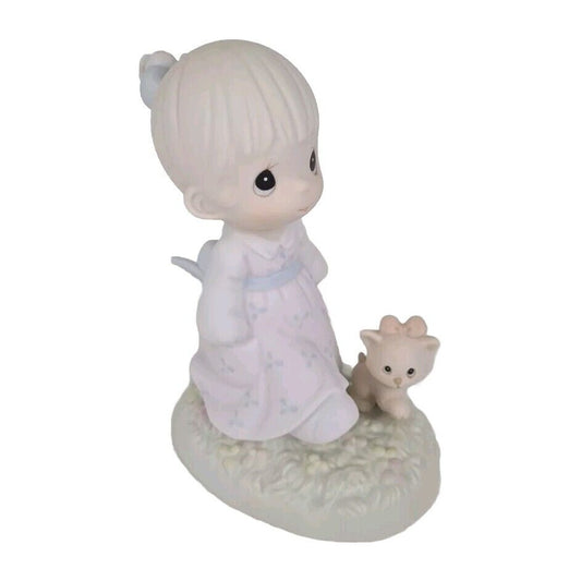 Enesco Precious Moments 524212 "Walk In Thr Sonshine" Porcelain Figurine Vntg