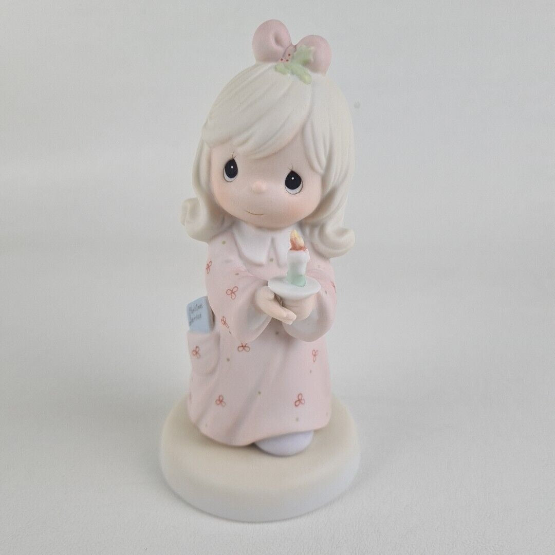 Precious Moments 272531 Sharing The Light of Love Candle Porcelain Figurine