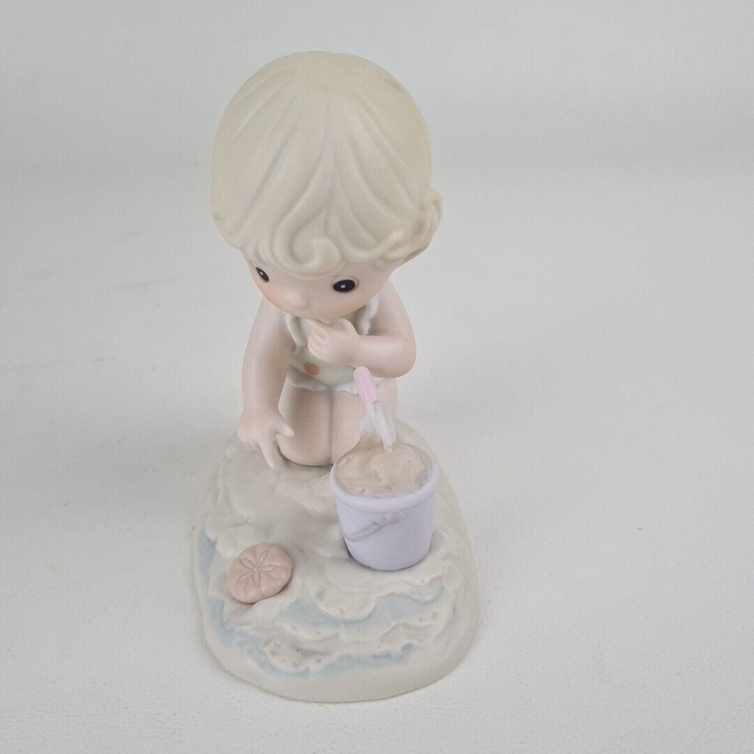 🚨 Precious Moments PM931 Collectors Club "His Little Treasure" 1993 Members'