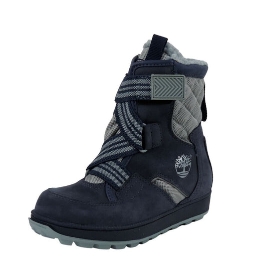 Timberland Snows 36846 Tomper Extreme Toddlers Boots Shoes Blue Leather Sz 4 New