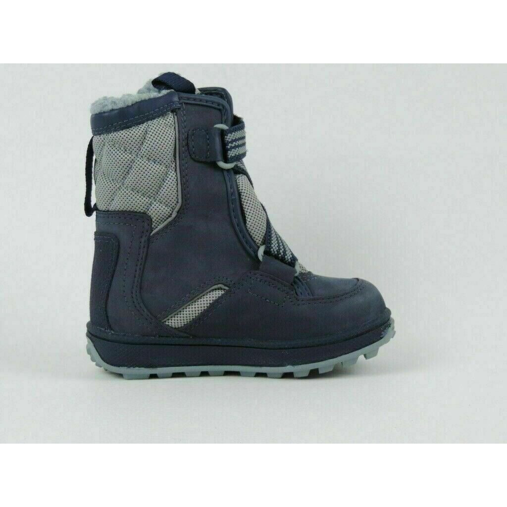 Timberland Snows 36846 Tomper Extreme Toddlers Boots Shoes Blue Leather Sz 4 New