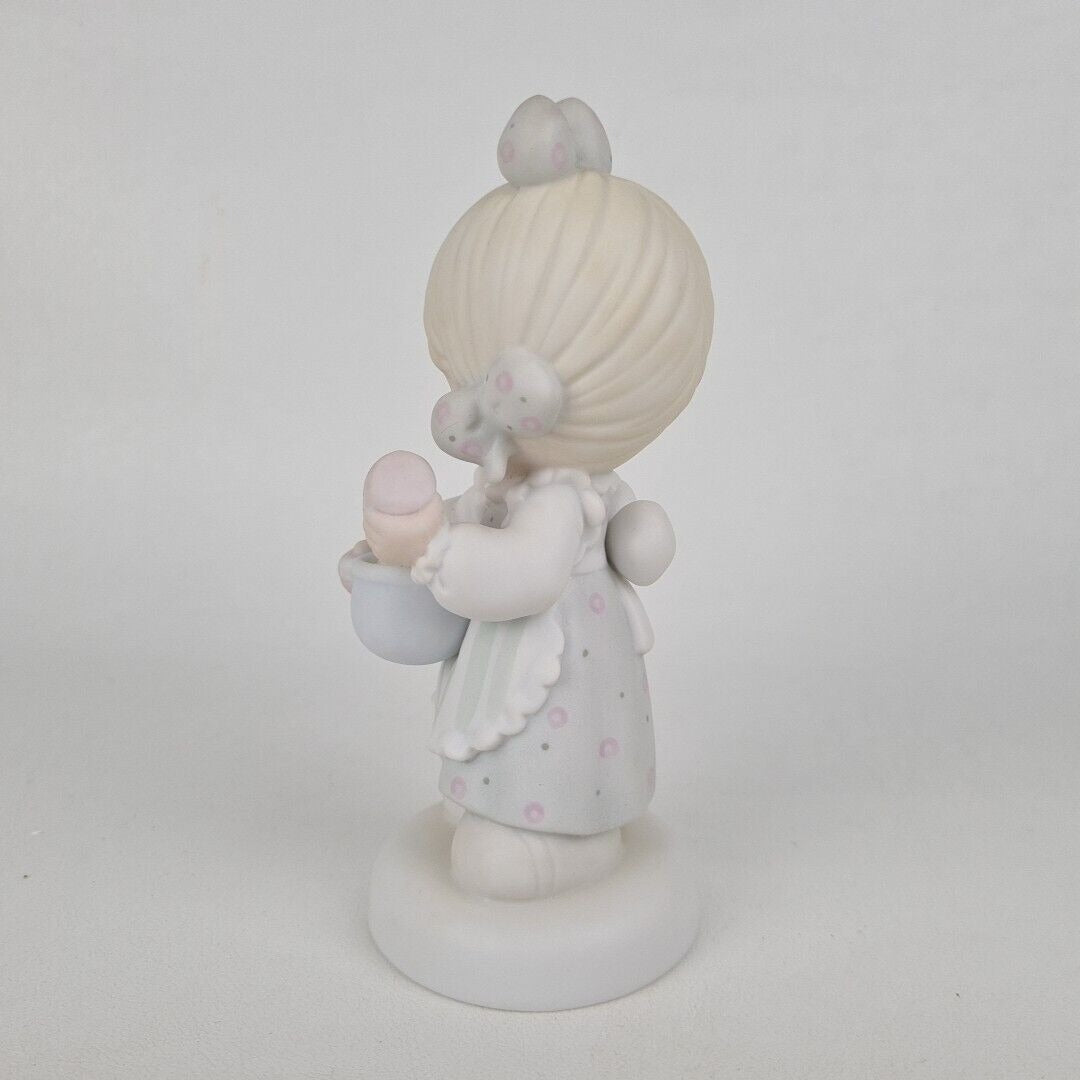 Enesco Precious Moments 111163 "Tis The Season" Porcelain Figurine Vintage