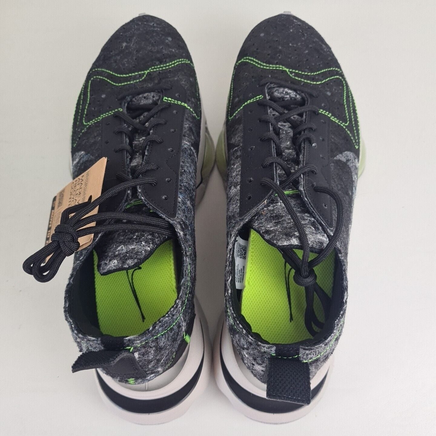 Nike Mens Air Zoom Type Black Green Running Men Shoes CW7157 001 Size 11.5