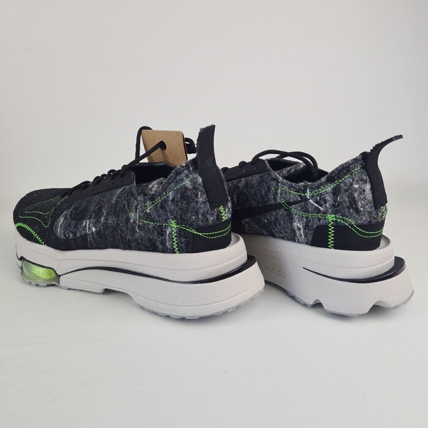 Nike Mens Air Zoom Type Black Green Running Men Shoes CW7157 001 Size 11.5