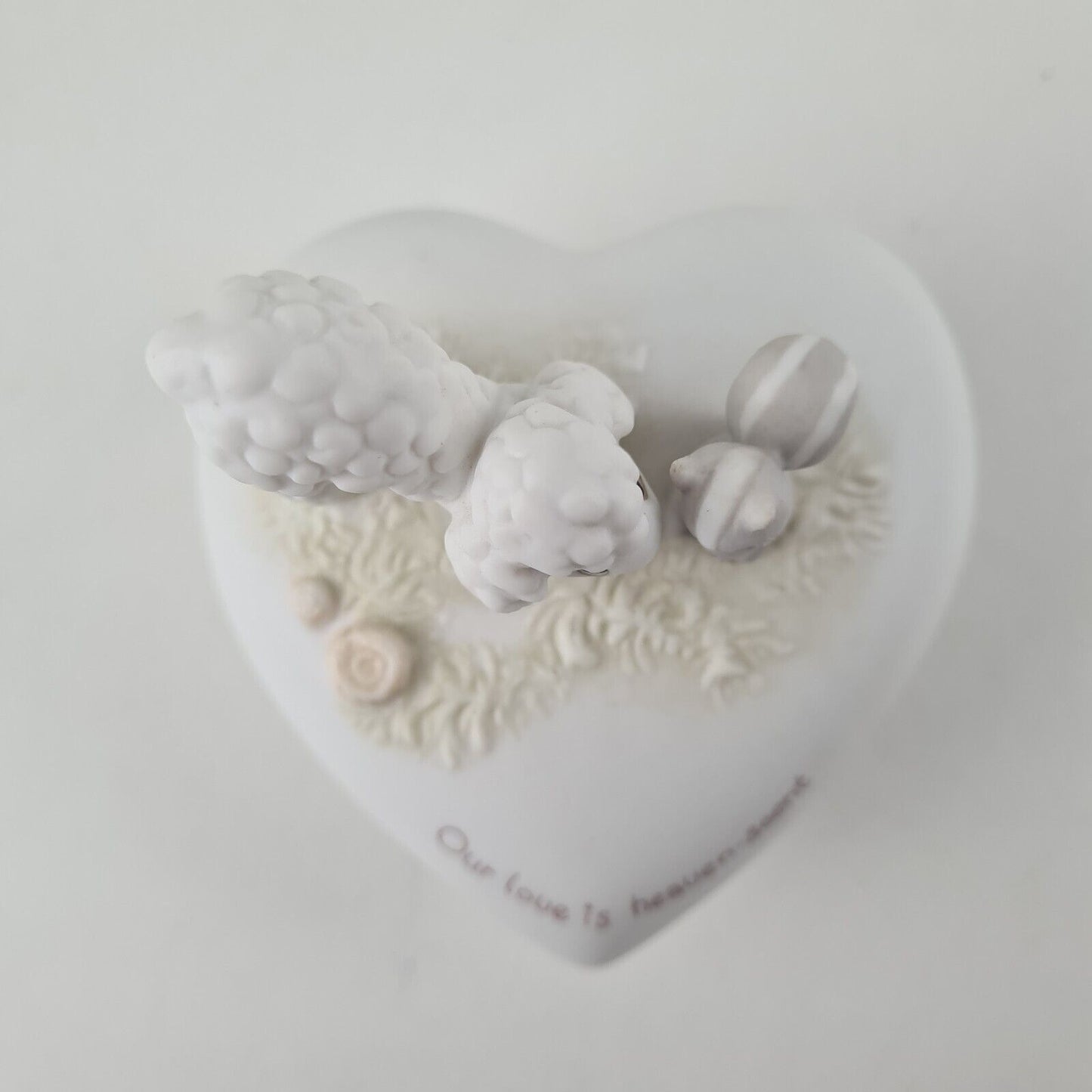 Precious Moments Enesco E-9266 "Our Love Is Heaven-Scent" Porcelain Figurine