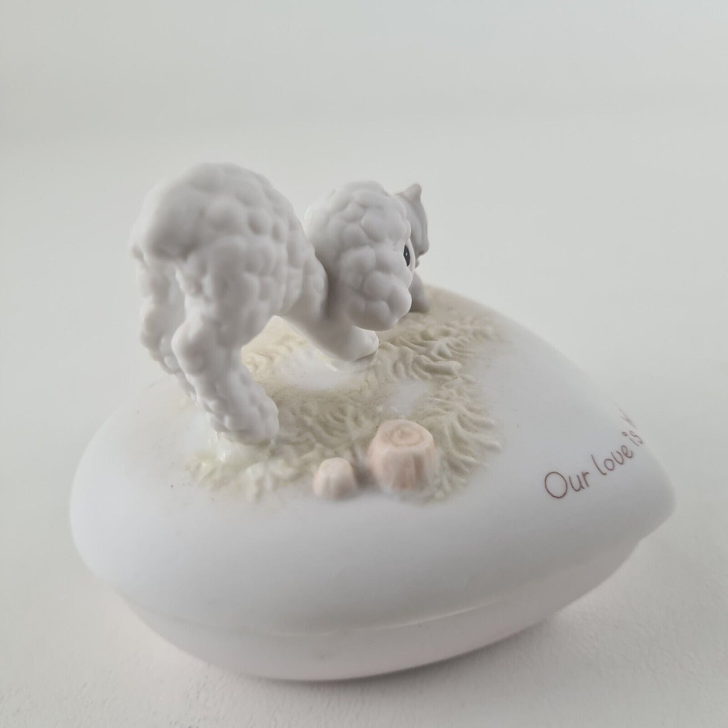 Precious Moments Enesco E-9266 "Our Love Is Heaven-Scent" Porcelain Figurine