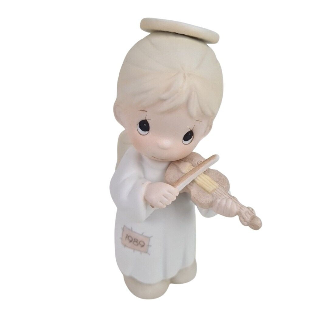 Precious Moments 522546 Oh Holy Night Special 1989 Issue Porcelain Figurine