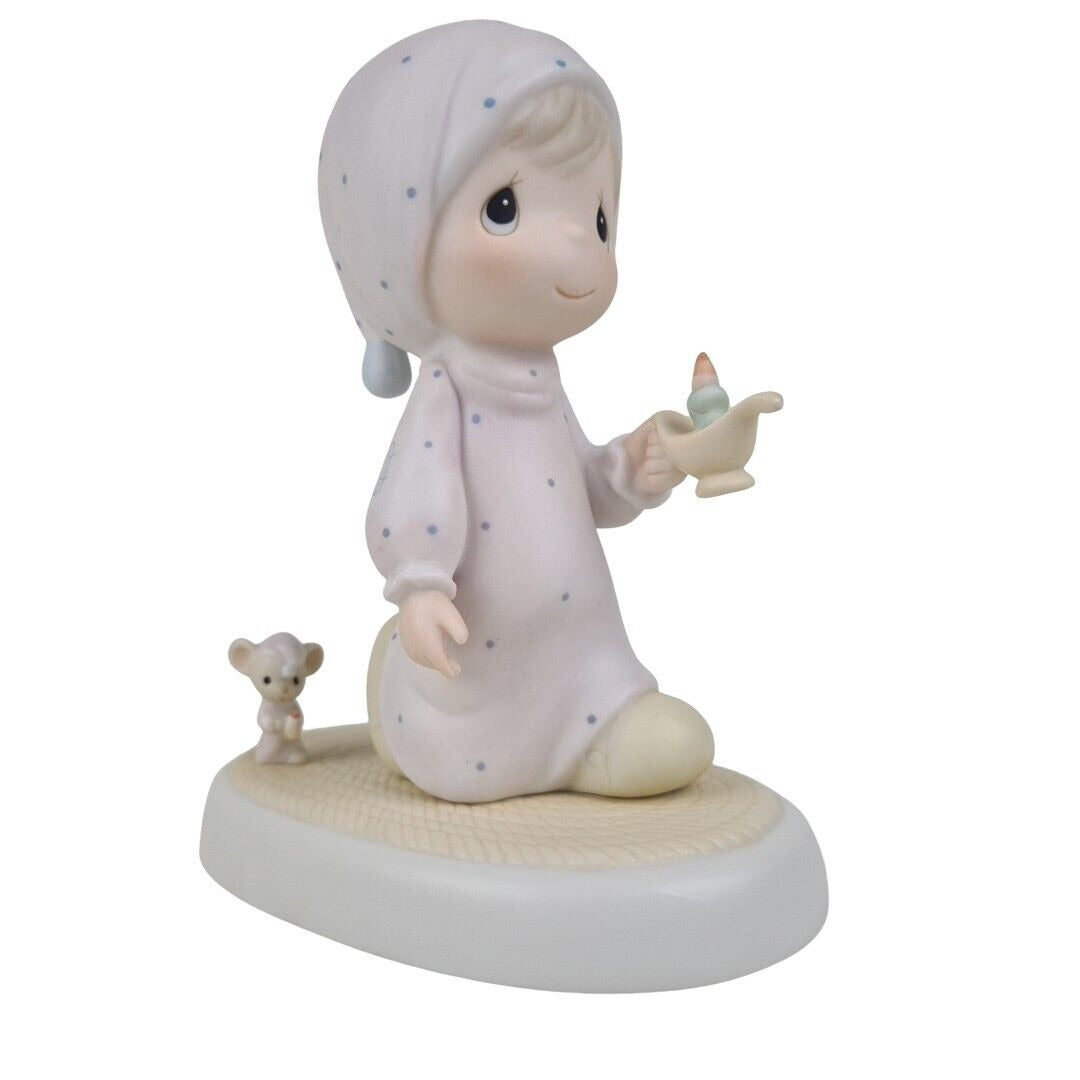 Precious Moments E-0502 Jesus Is The Light That Shines Fish Mark Figurine