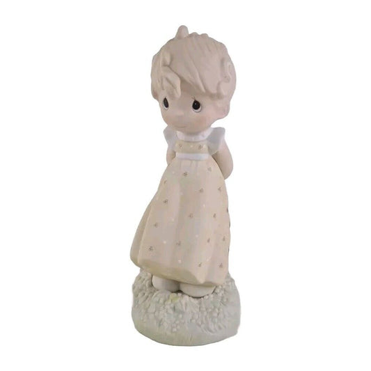 Precious Moments Atumn's Praise 12084 Porcelain Collectible Figurine Vintage