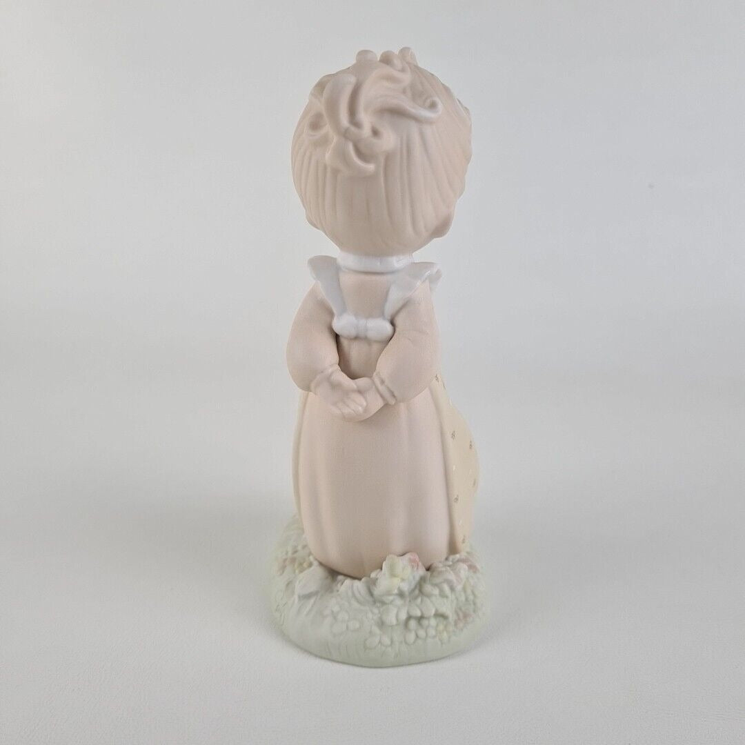 Precious Moments Atumn's Praise 12084 Porcelain Collectible Figurine Vintage