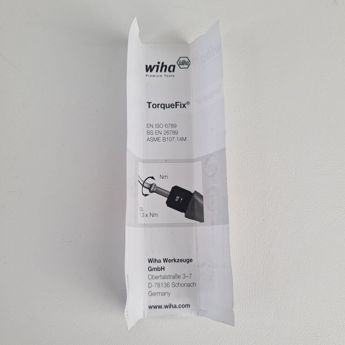 Wiha 28503 TorqueFix Handle With SoftFinish, Torque Pre Set Cushion Ergonomic