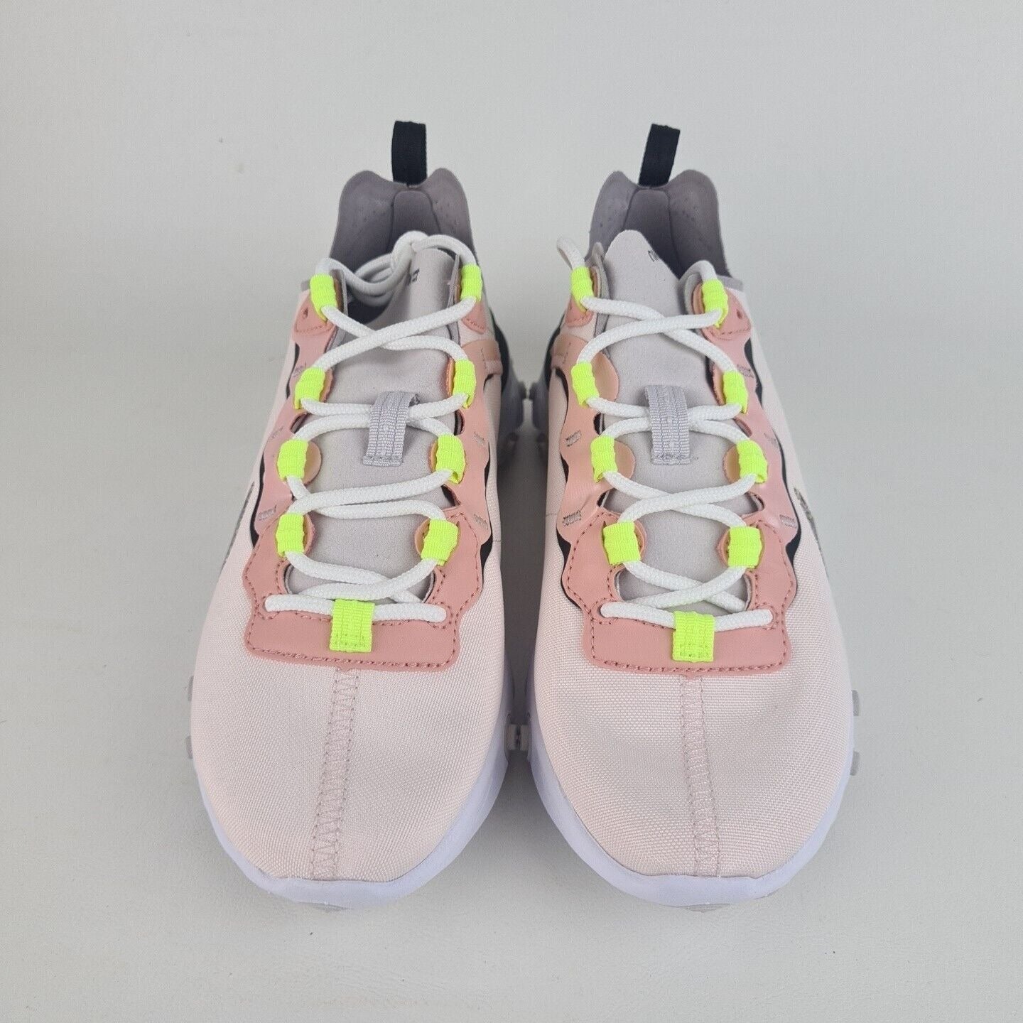 Nike React Element 55 PRM Pink Green Sneakers Women Running CD6964 600 Size 6.5