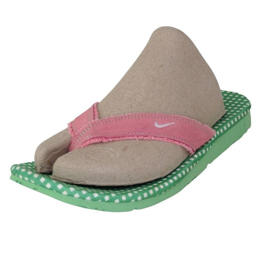 Nike Capillano Womens Sandals Pink Green Slide Thong Vintage 318232 613 Size 7