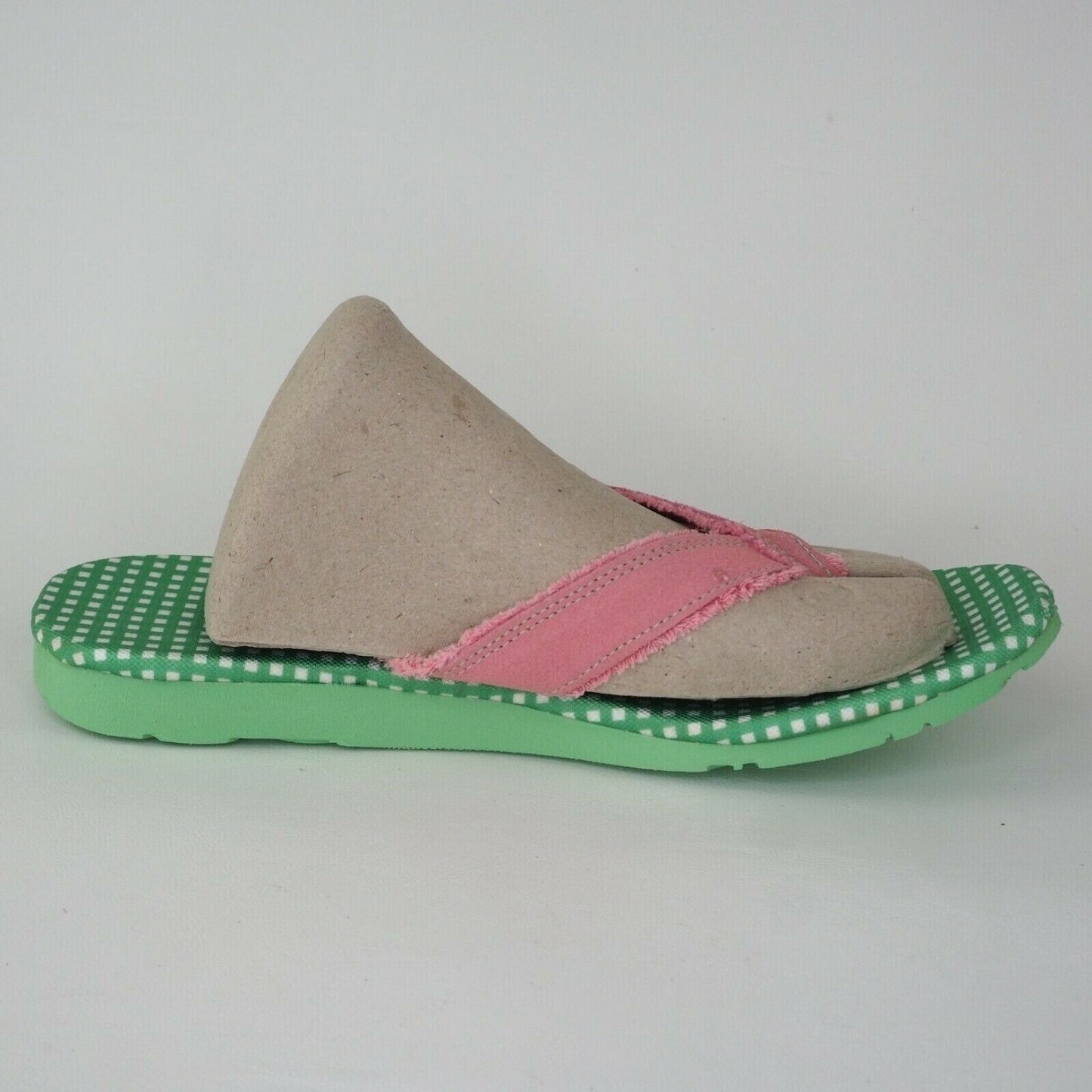 Nike Capillano Womens Sandals Pink Green Slide Thong Vintage 318232 613 Size 7