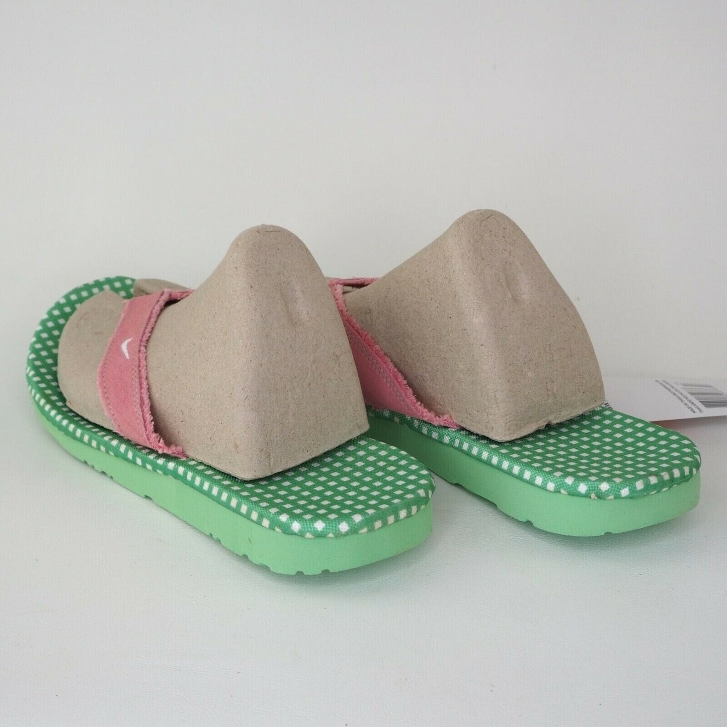 Nike Capillano Womens Sandals Pink Green Slide Thong Vintage 318232 613 Size 7