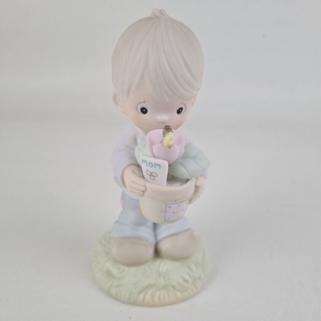 Precious Moments 521965 To A Special Mum Last Forever Porcelain Figurine Vntg