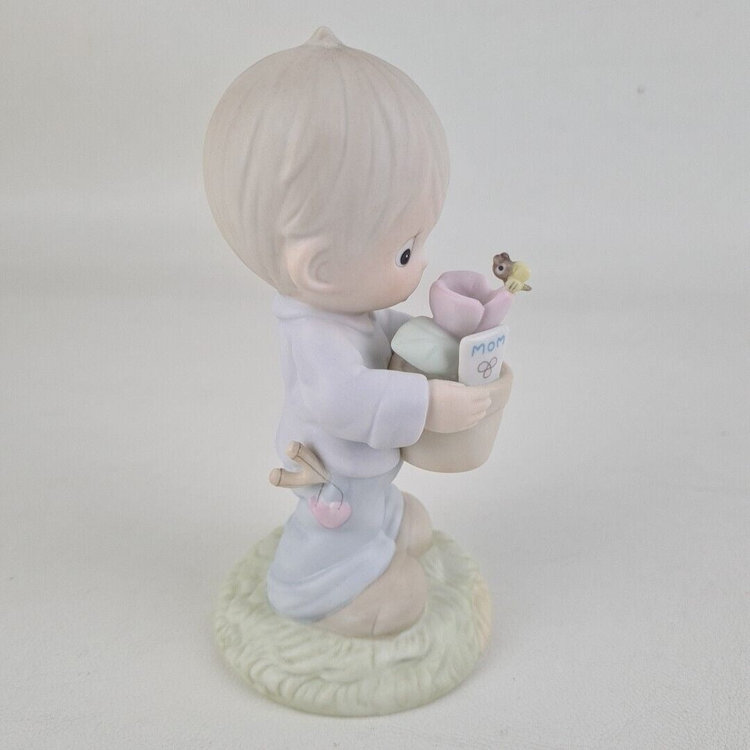 Precious Moments 521965 To A Special Mum Last Forever Porcelain Figurine Vntg