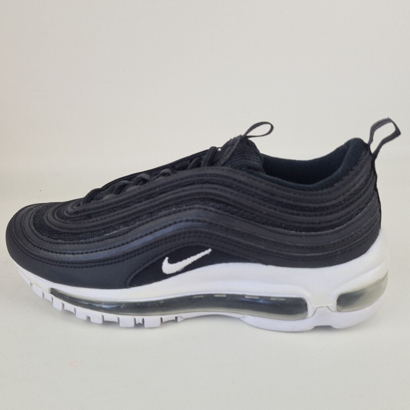 🚨 Nike Air Max 97 Black White 921826 001 Men Sneakers Running Shoes Size 4