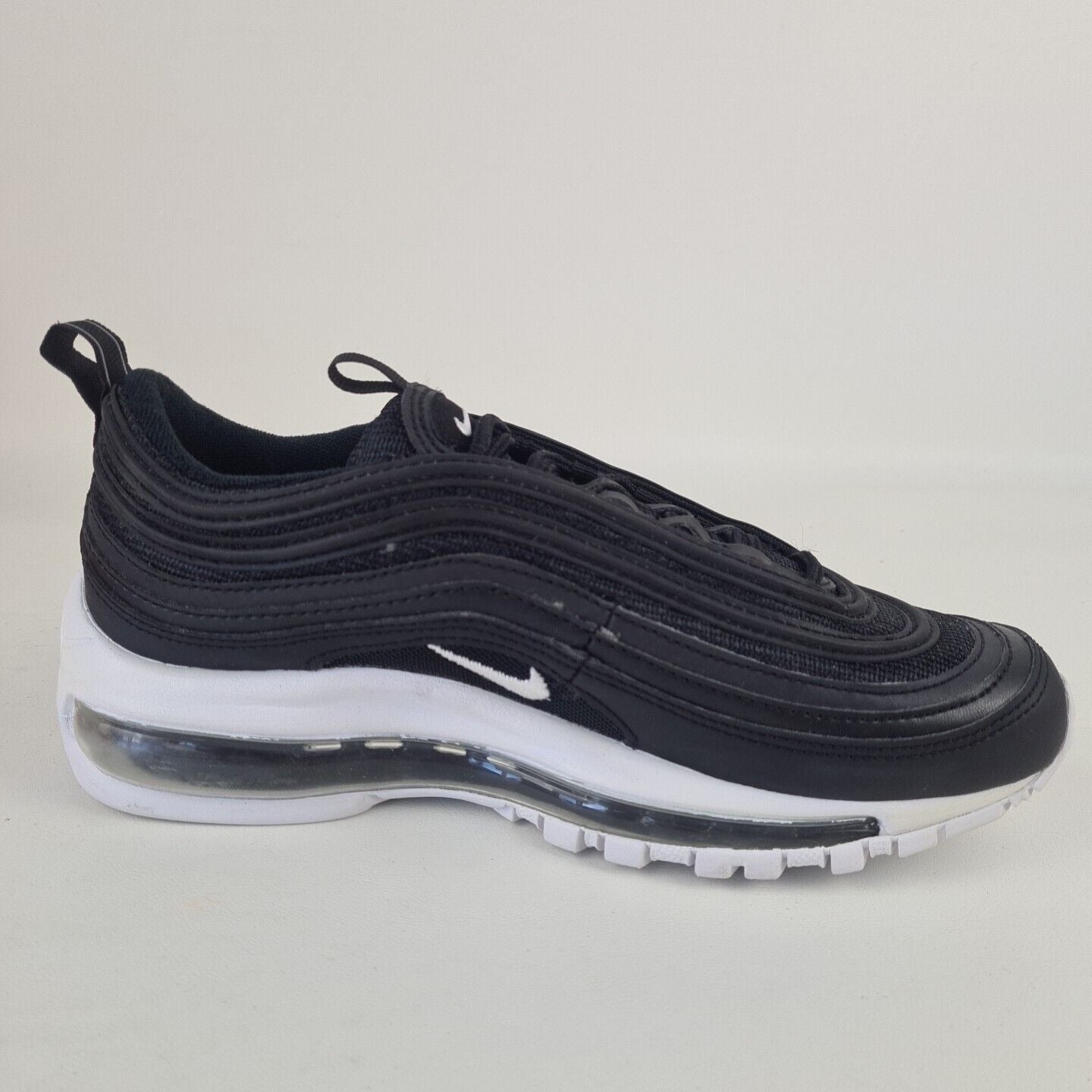 🚨 Nike Air Max 97 Black White 921826 001 Men Sneakers Running Shoes Size 4