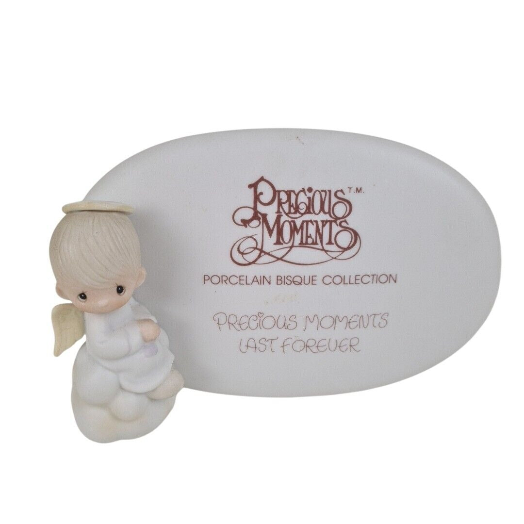 Precious Moments E-6901 Last Forever Collection Plaque Porcelain Figurine