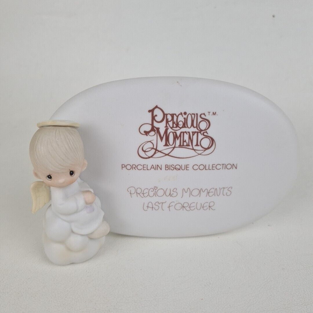 Precious Moments E-6901 Last Forever Collection Plaque Porcelain Figurine