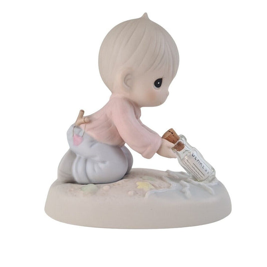 Precious Moments 532010 Sending You Oceans Of Love Porcelain Figurine Vintage