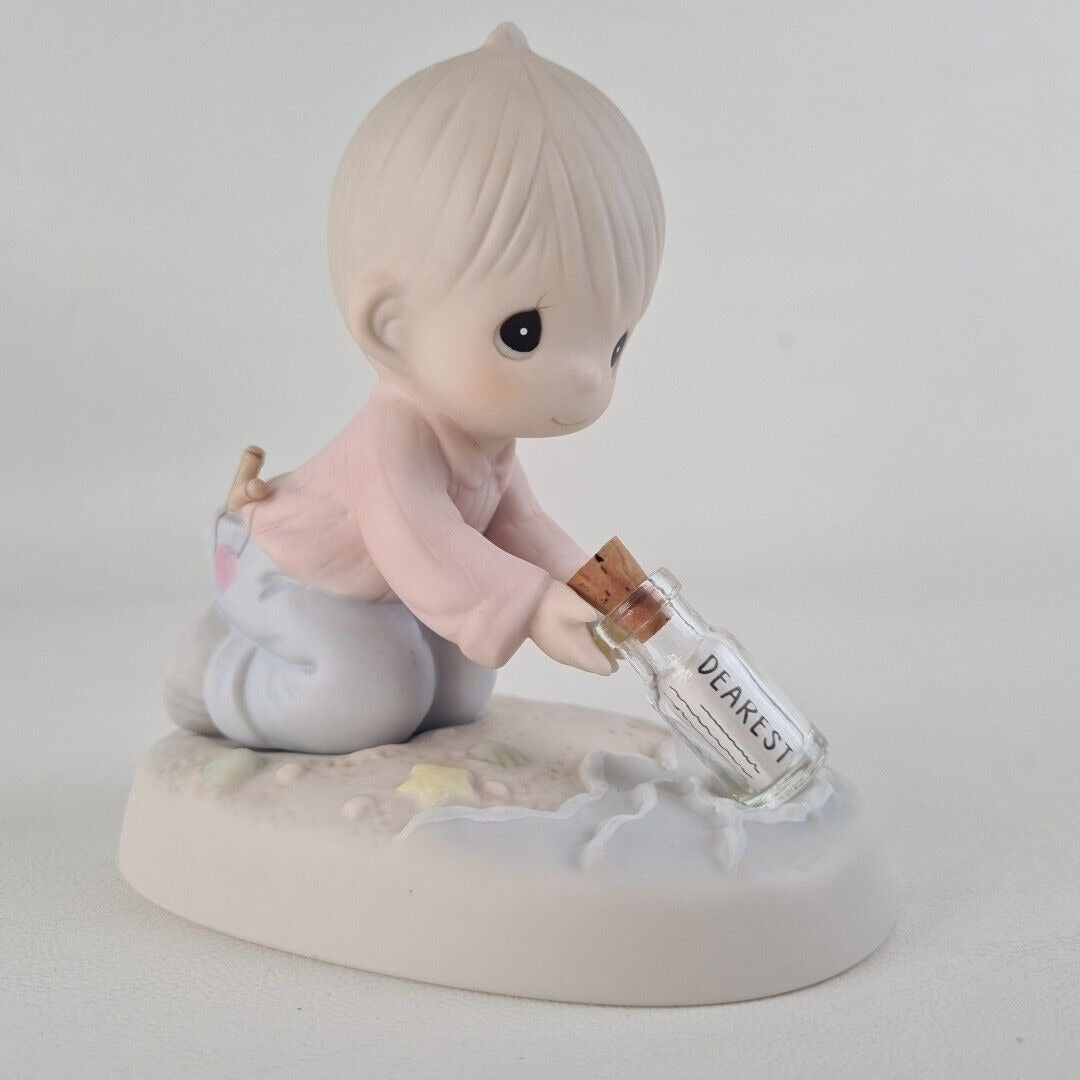 Precious Moments 532010 Sending You Oceans Of Love Porcelain Figurine Vintage