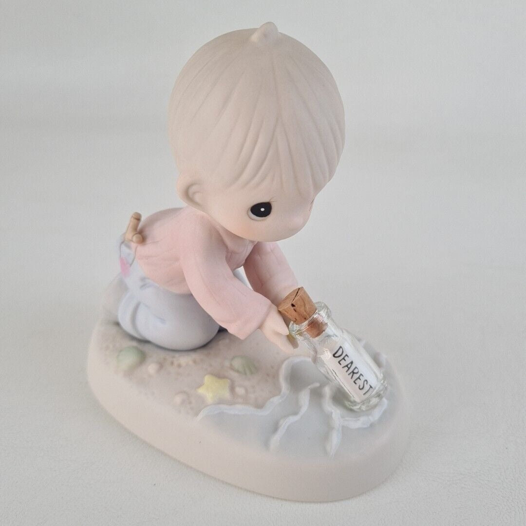 Precious Moments 532010 Sending You Oceans Of Love Porcelain Figurine Vintage