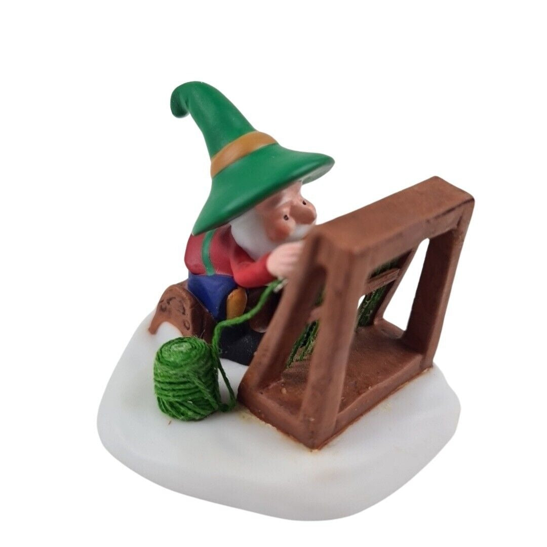 Department 56 Running The Loom Vintage North Pole Series Figurine 56838