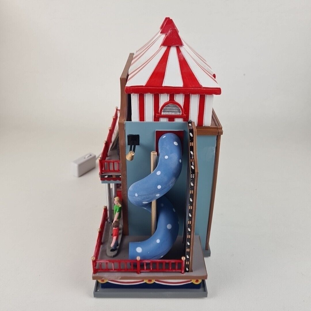 Lemax Circus Funhouse 05616 Carnival Animated Village Building Lighted Decor