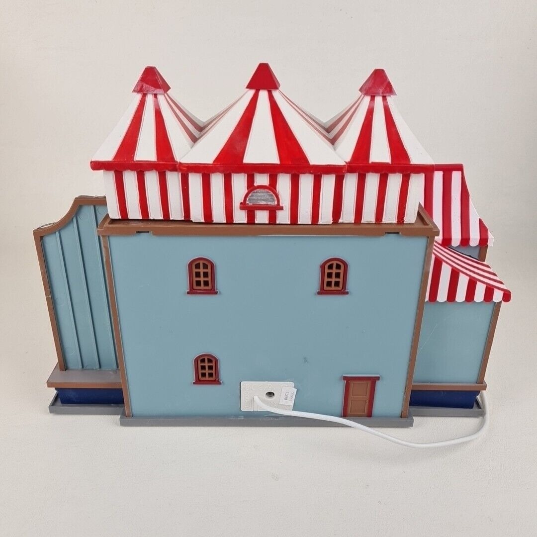 Lemax Circus Funhouse 05616 Carnival Animated Village Building Lighted Decor