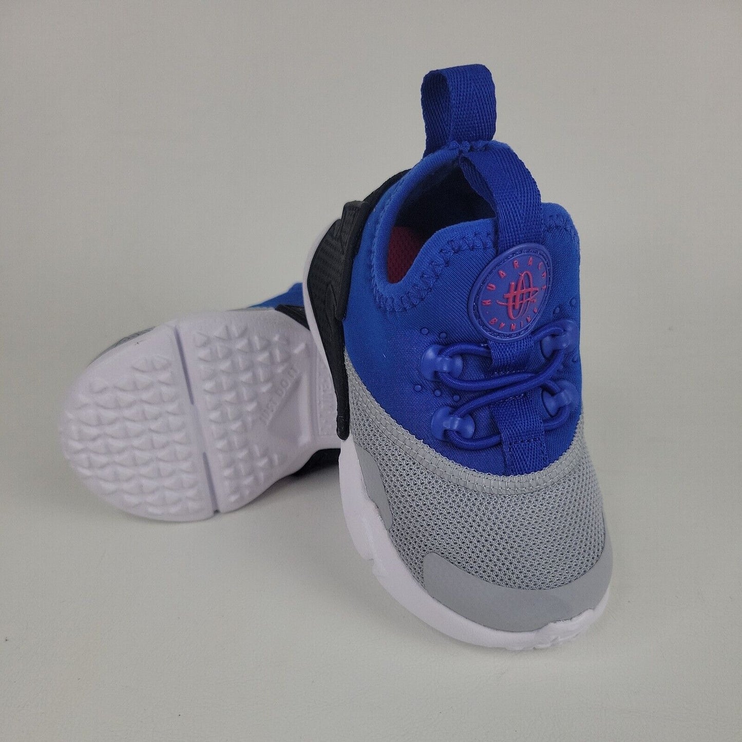 Nike Huarache Drift Toddler Infant Sneakers White Grey Blue AA3504 401  Size 4C