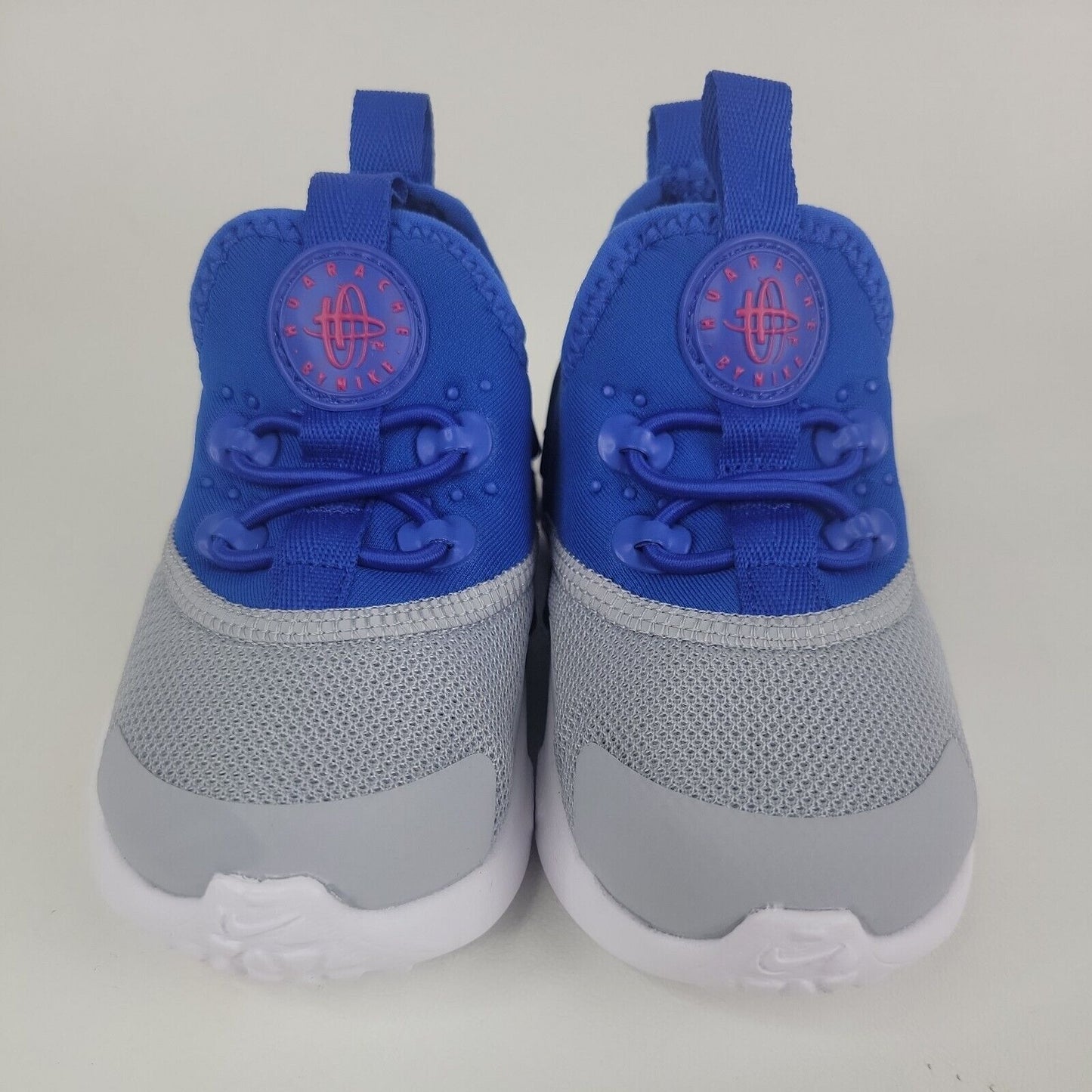 Nike Huarache Drift Toddler Infant Sneakers White Grey Blue AA3504 401  Size 4C