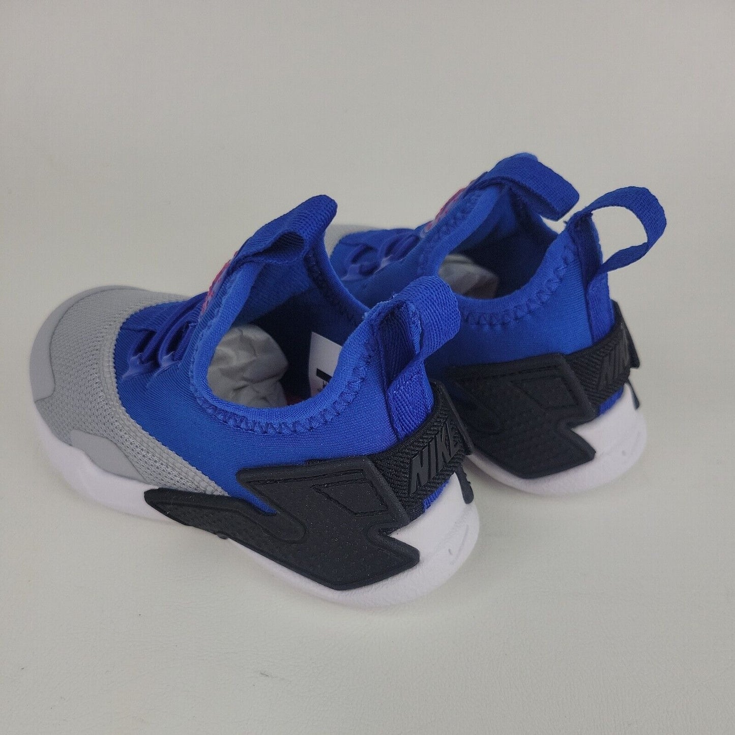 Nike Huarache Drift Toddler Infant Sneakers White Grey Blue AA3504 401  Size 4C