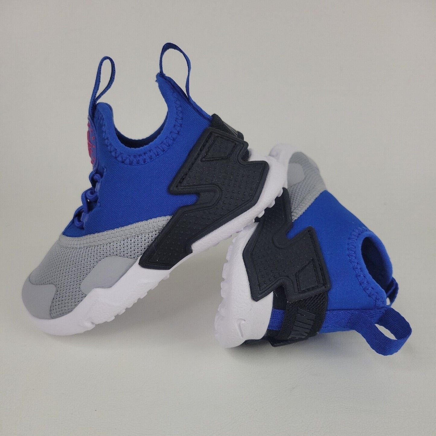 Nike Huarache Drift Toddler Infant Sneakers White Grey Blue AA3504 401  Size 4C