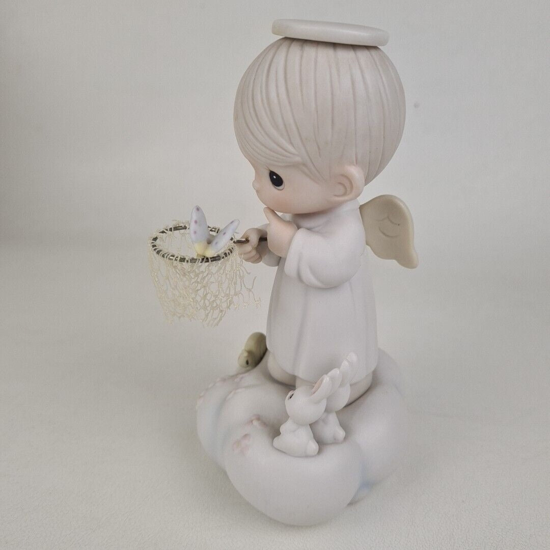 Precious Moments 520640 I'm so Glad you Fluttered into my Life Figurine Vintage