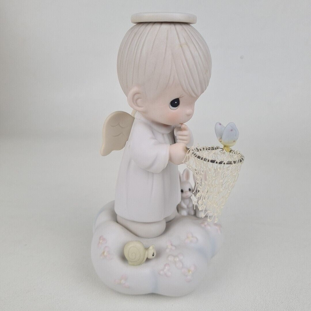 Precious Moments 520640 I'm so Glad you Fluttered into my Life Figurine Vintage