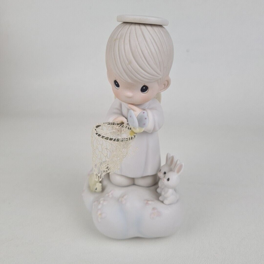 Precious Moments 520640 I'm so Glad you Fluttered into my Life Figurine Vintage