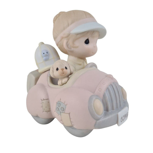 Precious Moments 522872 On My Way To A Perfect Day Porcelain Figurine Vintage